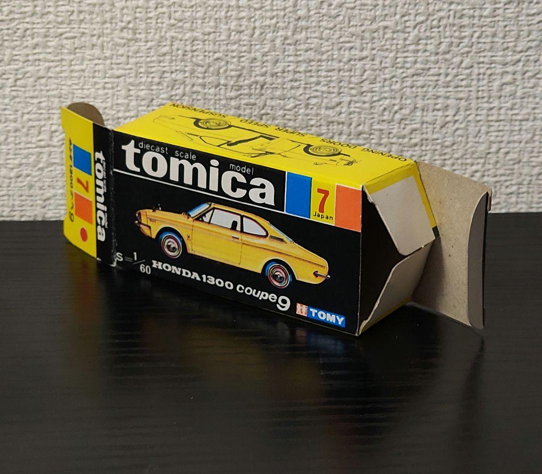 TOMICA　トミカ　ホンダクーペ9　1Aホイール　黄色　箱付き