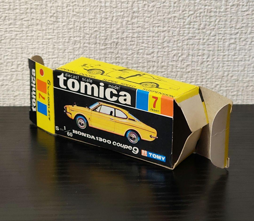 TOMICA　トミカ　ホンダクーペ9　1Aホイール　黄色　箱付き