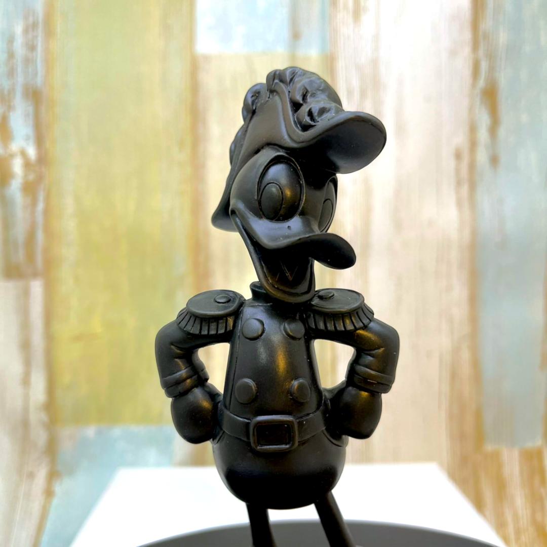 限定品★ドナルド ダック ドナルド提督 ドリーム号 ブロンズ像