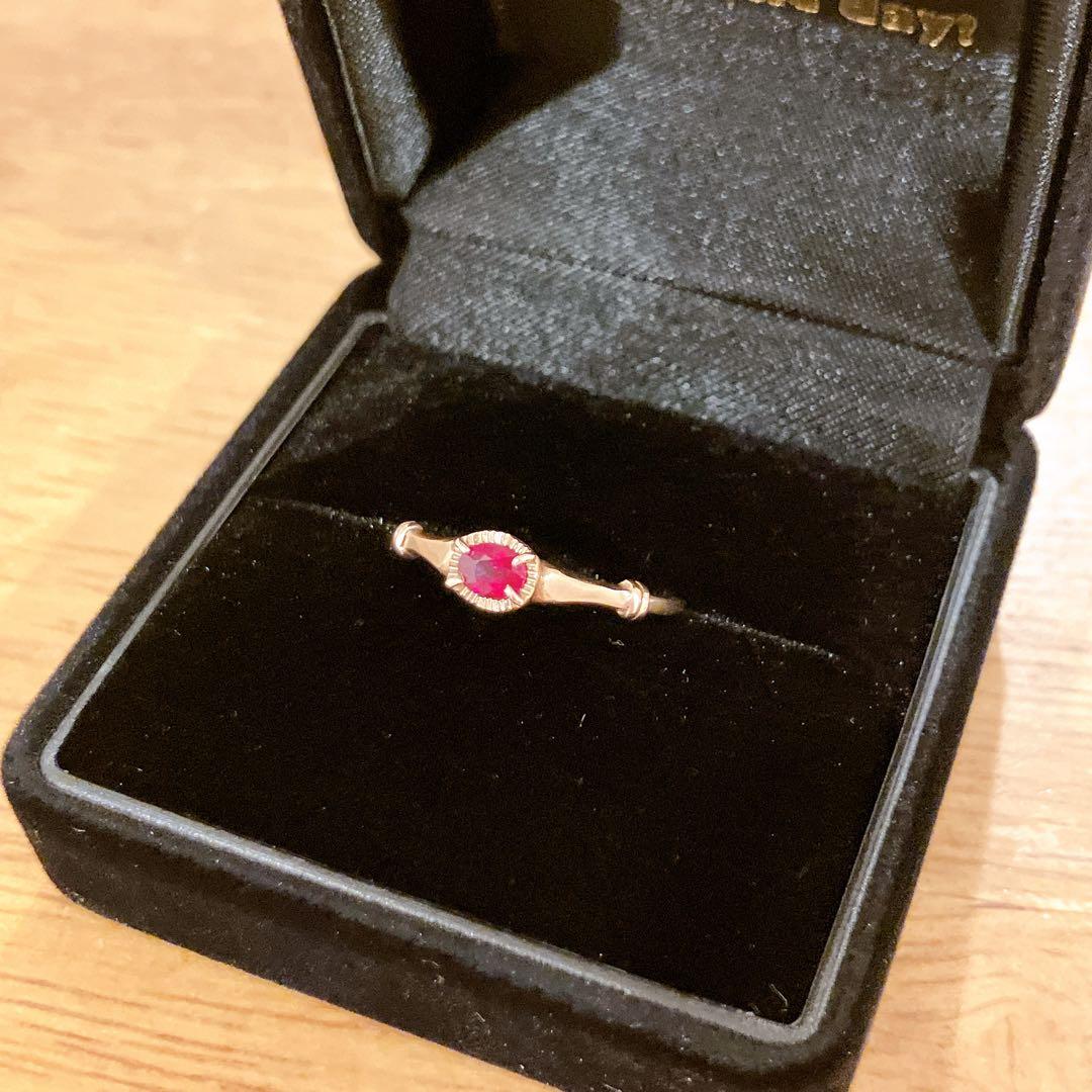 tatsuo nagahata ルビー リング K10