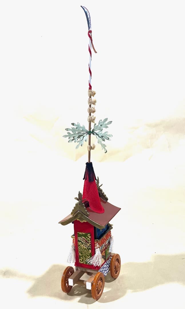 K 155・祇園祭山鉾ミニチュア さくら井屋 長刀鉾、郷土玩具、廃絶