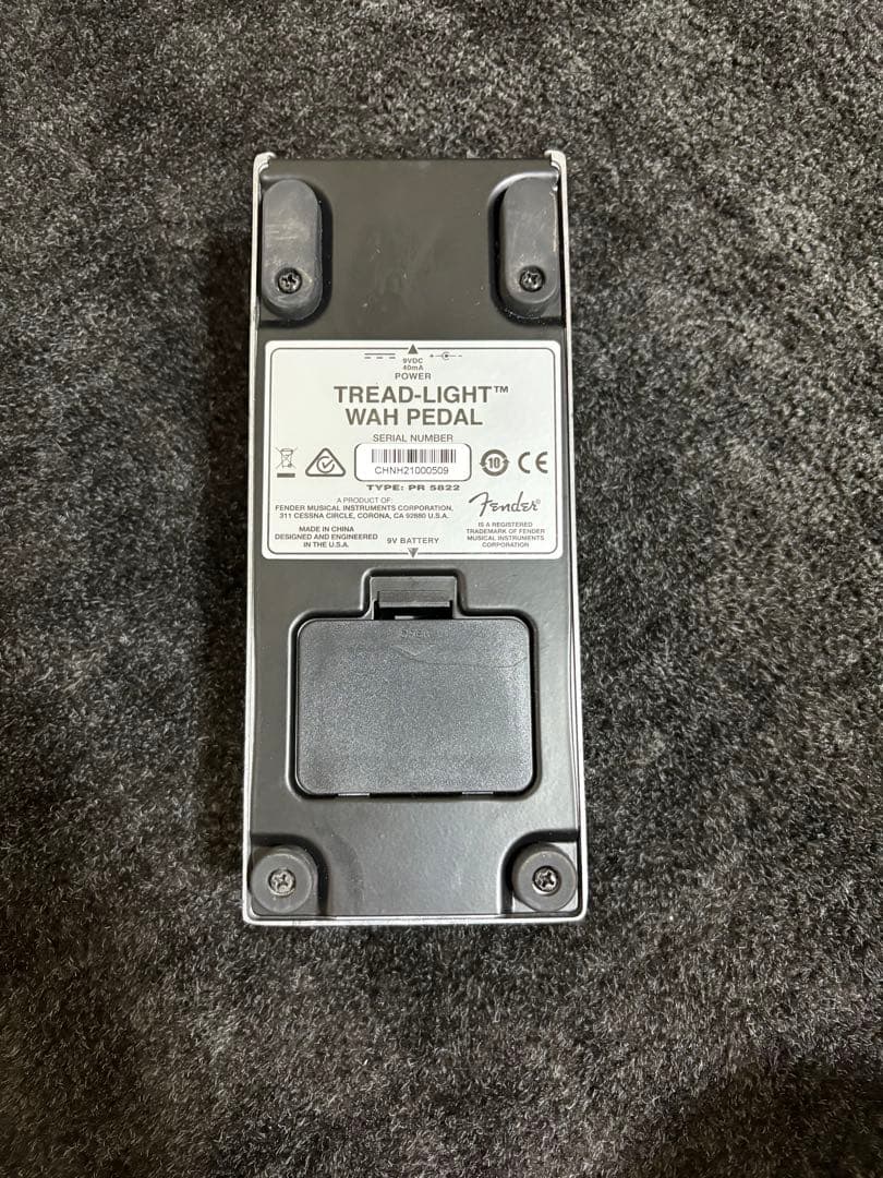 ギター Fender TREAD-LIGHT WAH PEDAL