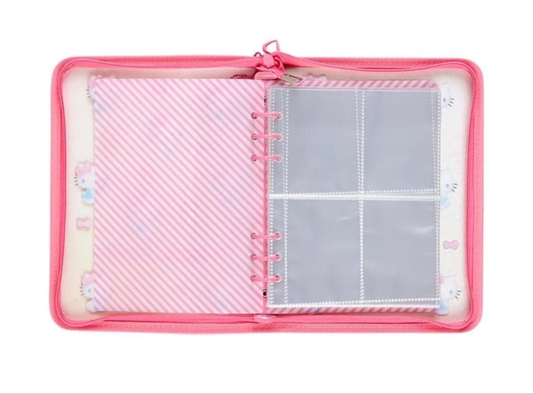 キティちゃん クリア バインダー サンリオ ハローキティ 6穴