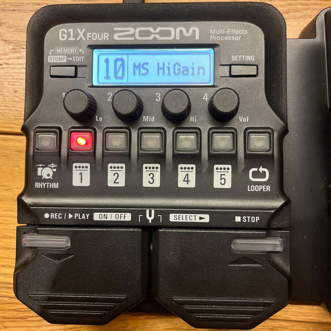 ギター エフェクター zoom g1x four ズーム