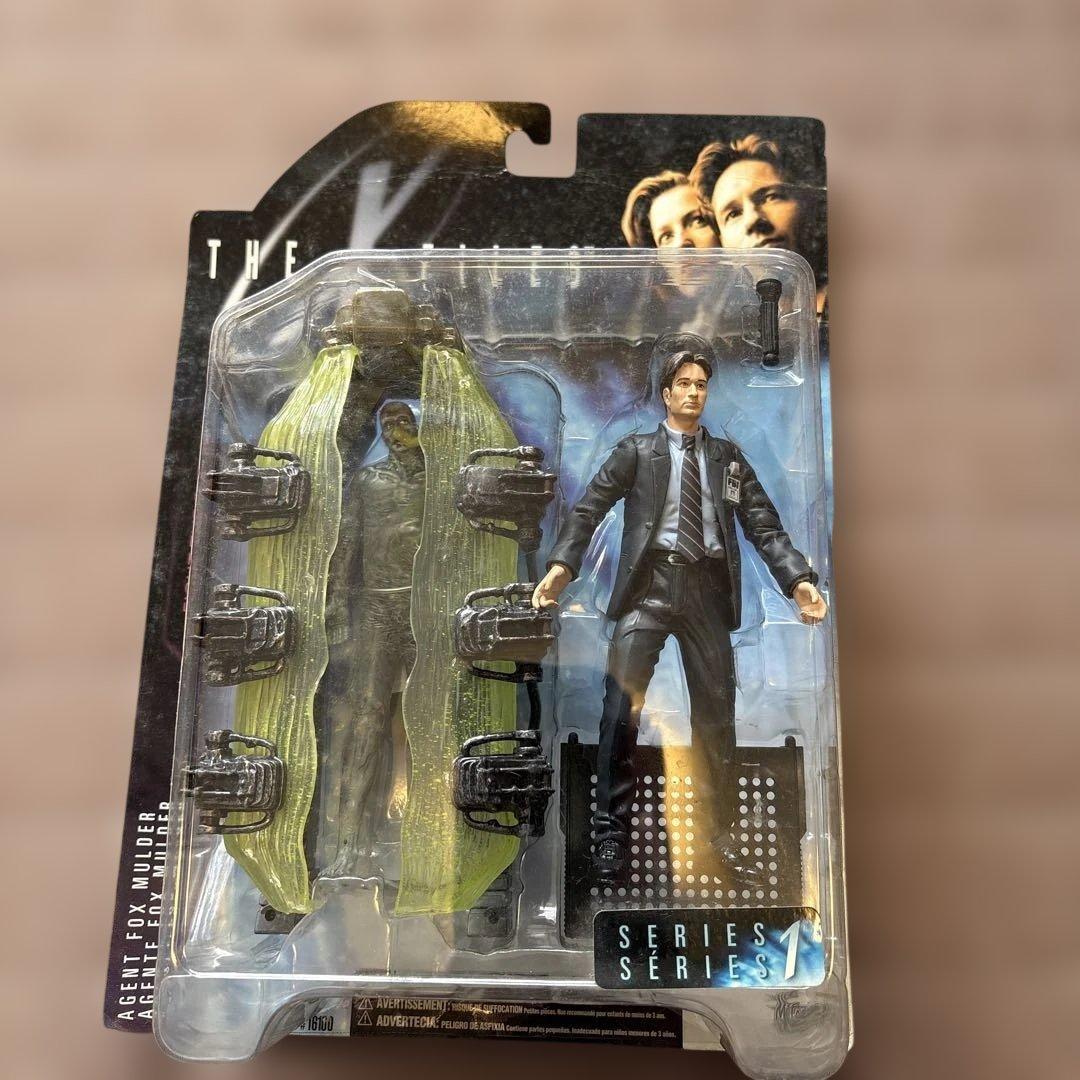 未開封　X-Files Mulder & Scully フィギュアセット