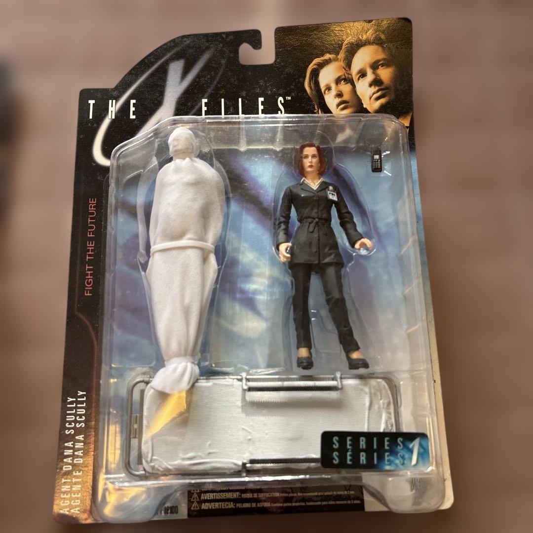 未開封　X-Files Mulder & Scully フィギュアセット