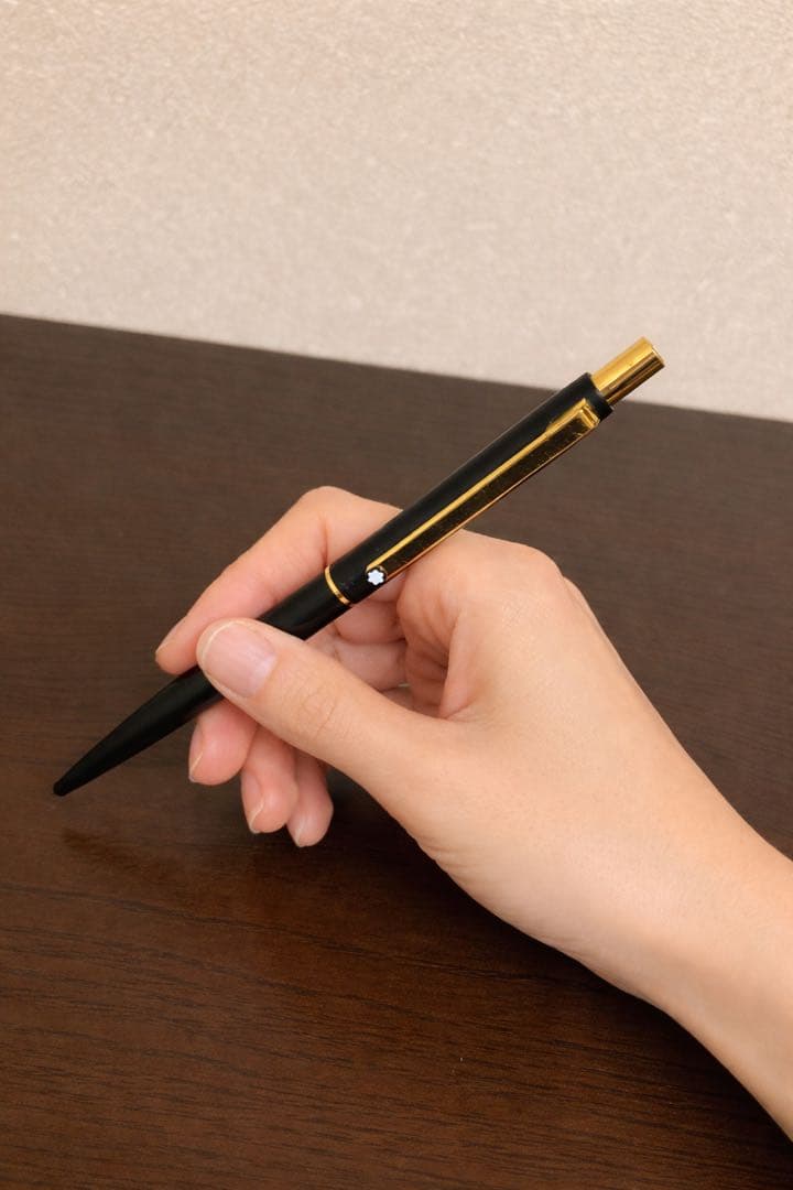 MONTBLANC モンブラン ボールペン ブラック×ゴールド インクなし