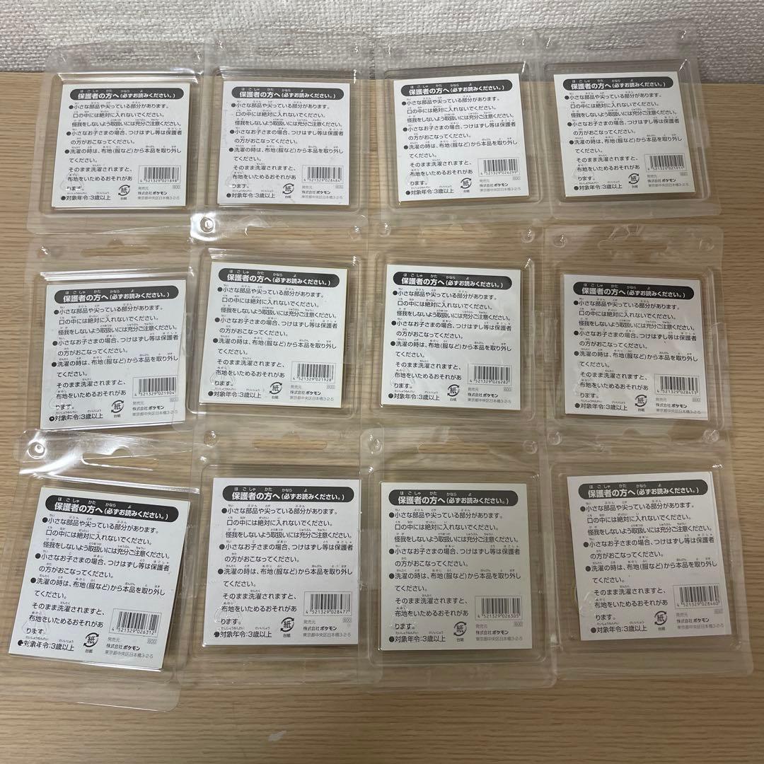 Monthly Pikachu ピンズ 12個セット ポケモンセンター 2003