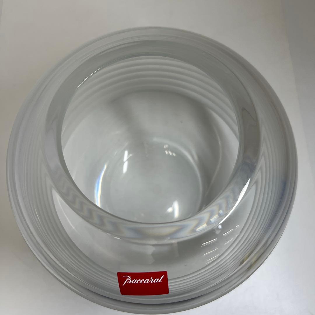 バカラ 大花瓶 共箱 高さ17.5㎝ 東な7-1221☆1F