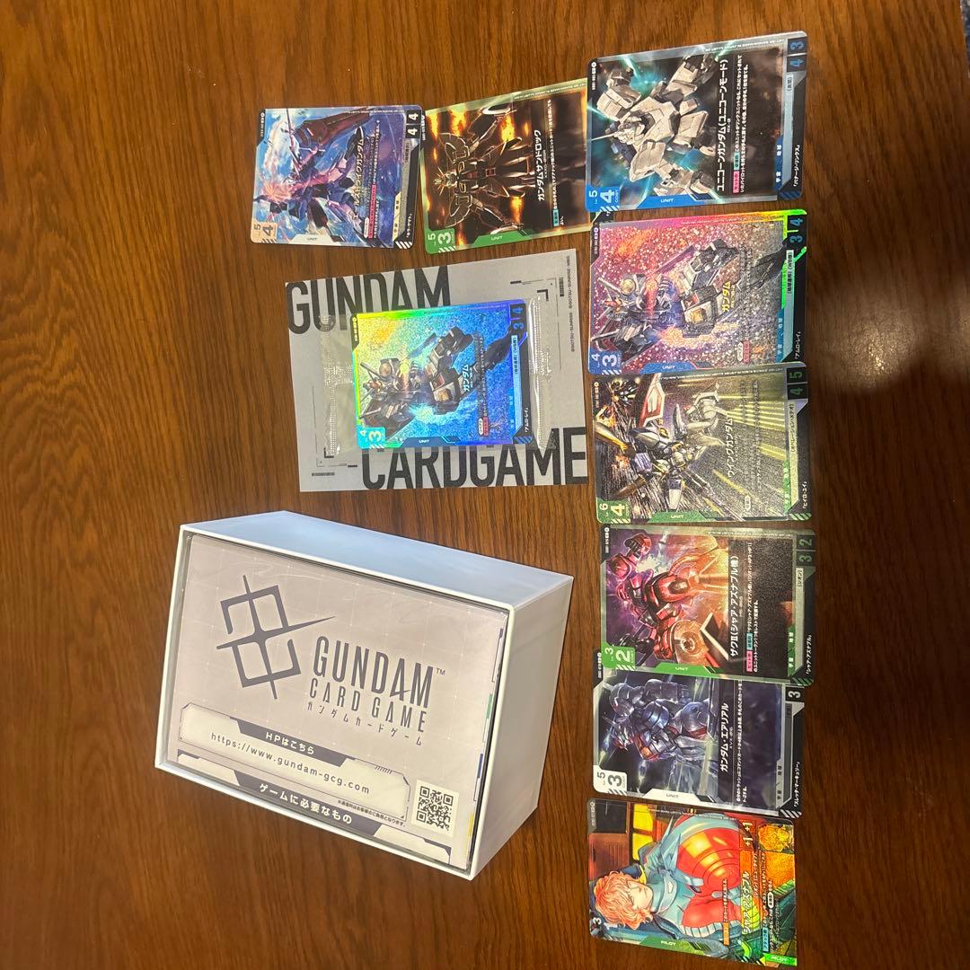 ガンダムカードゲーム リミテッドBOX verβ 開封済み パラレル入り