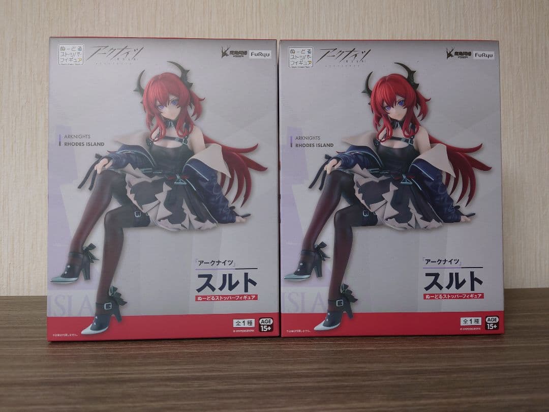 アークナイツ スルト ぬーどるストッパーフィギュア 2点セット - メルカリ