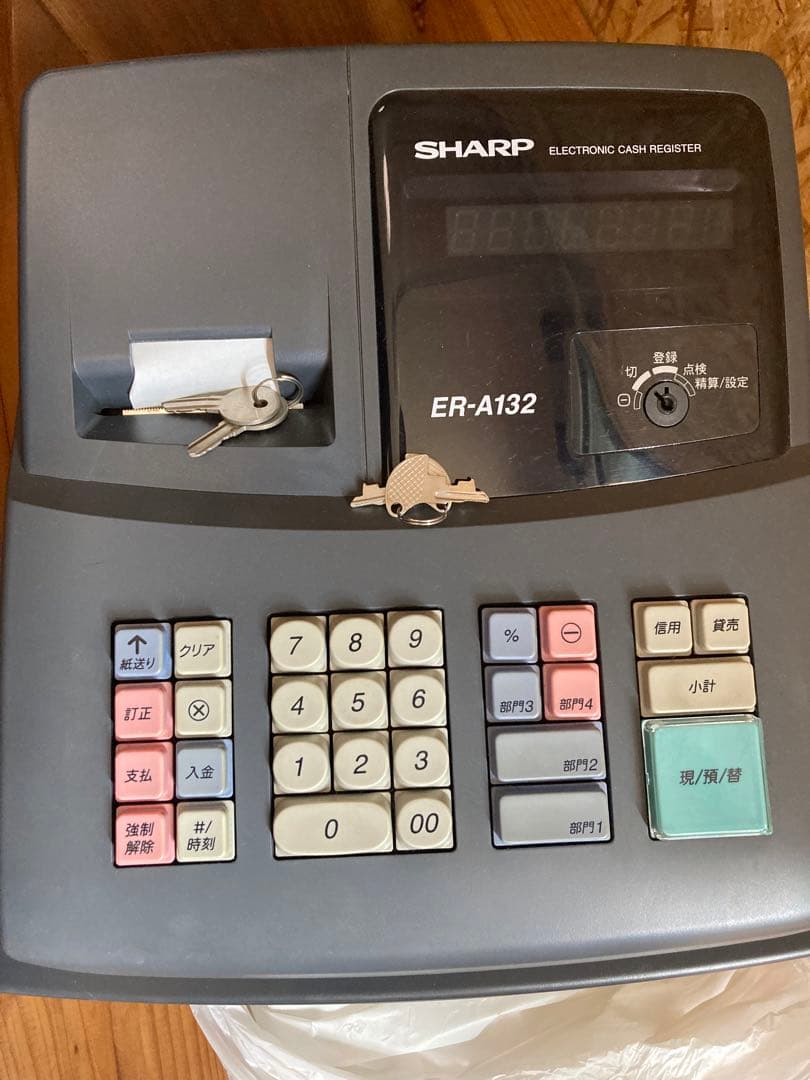 SHARP ER-A132 電子レジスタ