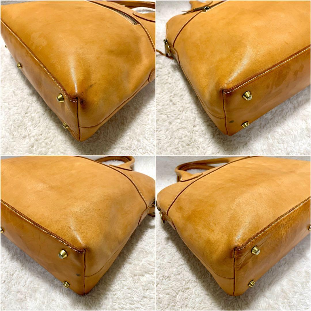 BREE ブリー ヌメ革 2way ハンドバッグ ブリーフケース A4収納可