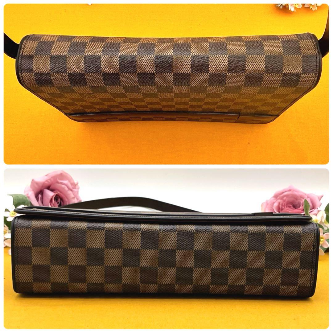 ✨希少✨ルイヴィトン　トライベッカ　ロン　ダミエ　エベヌ　ショルダーバッグ