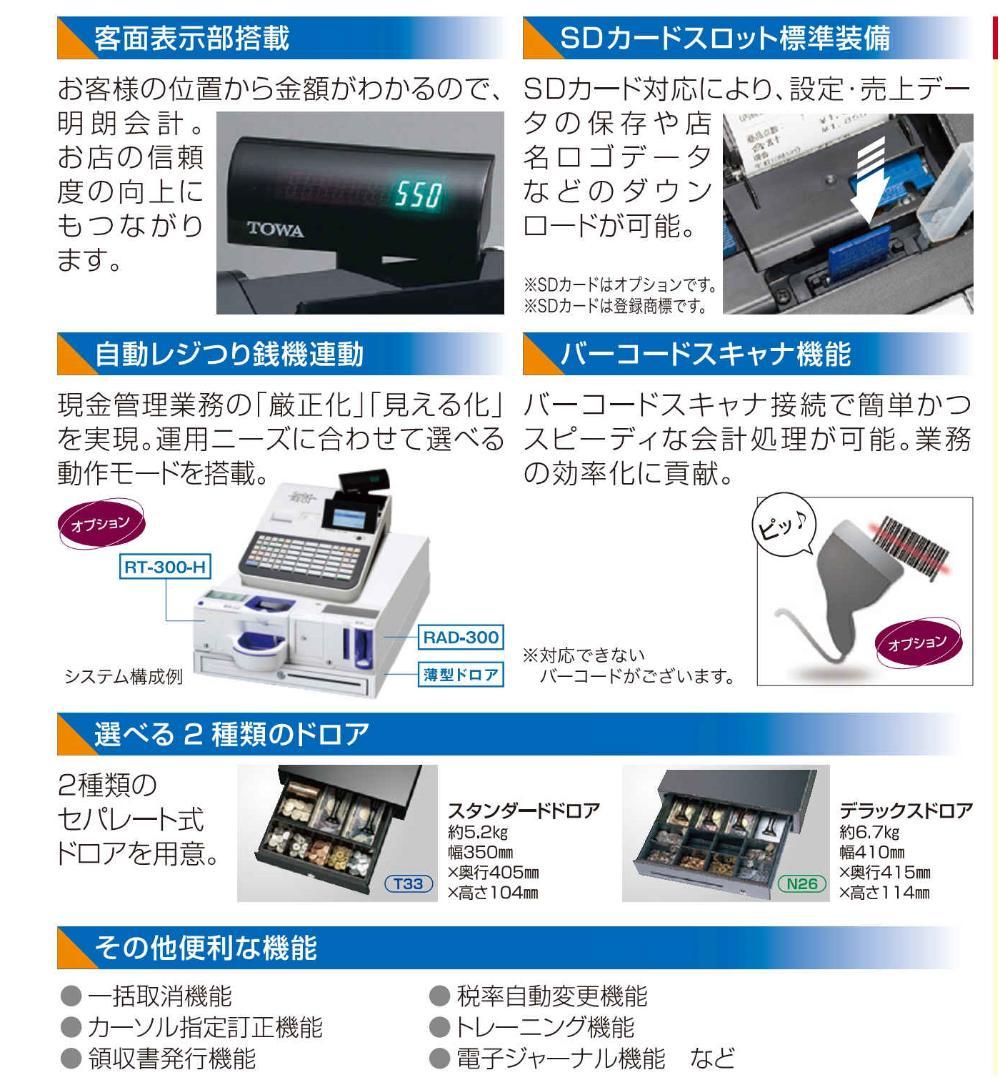 SX-550Ⅱ スマートレジスターTOWA東和 東和トラストジャパン株式会社