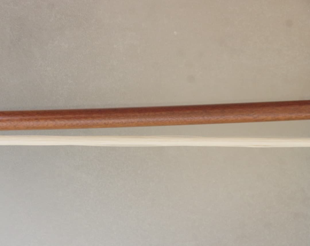 ヴァイオリン用オールドフレンチBOW 60.13g良質ペルナンブーコ 鑑定書付き