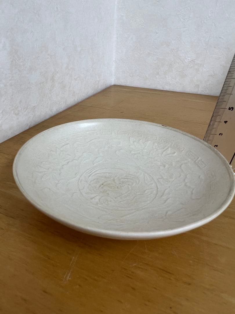 中国宋定窯 蓮花文碗白磁 官窯唐物古美術品江戸アンティーク骨董