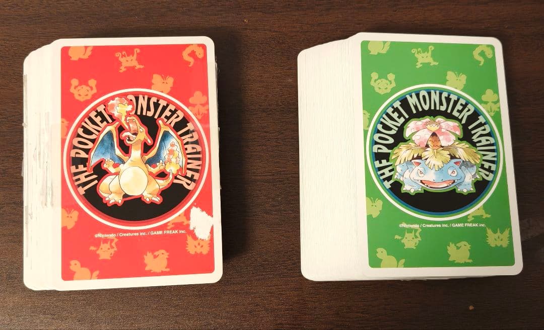希少】ポケモン ポケットモンスター 赤緑 トランプ - メルカリ