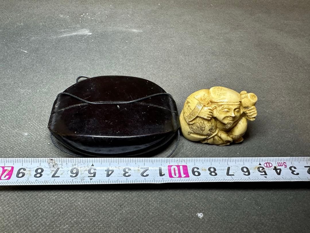 極上印籠根付天然素材置物古美術品 細密細工骨董アンティーク彫刻