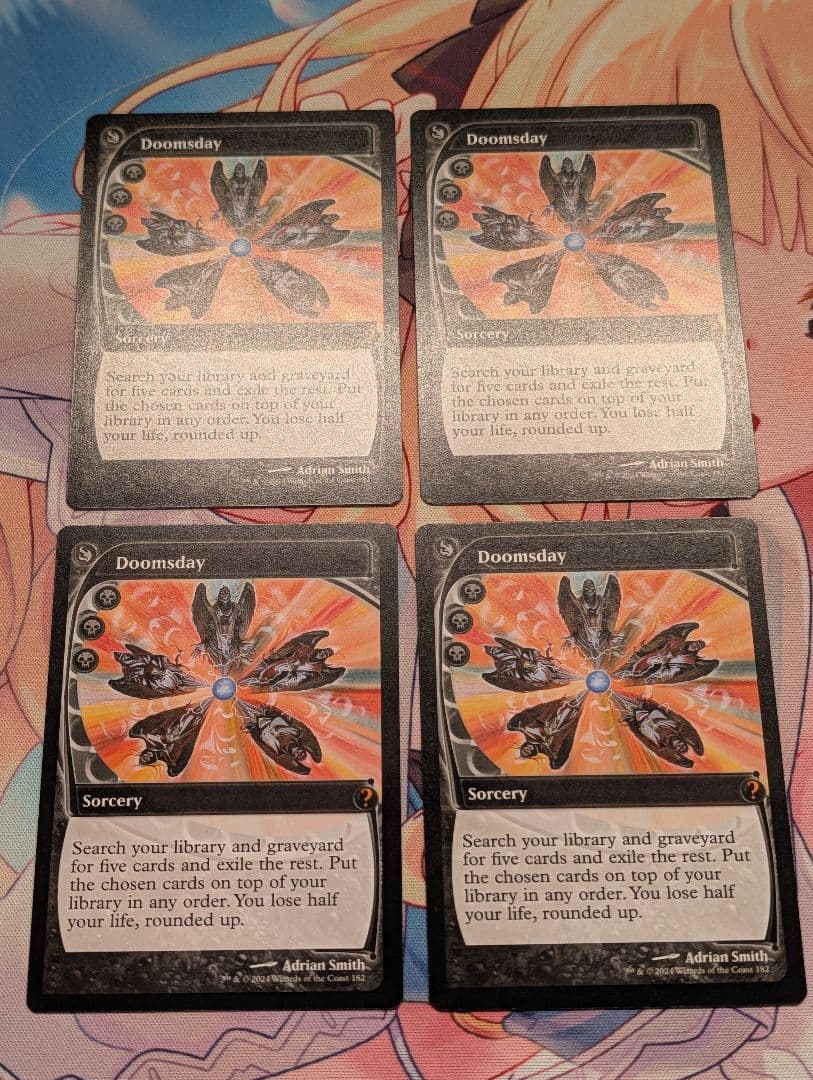 MTG 最後の審判/Doomsday 英語 4枚 MB2 - メルカリ