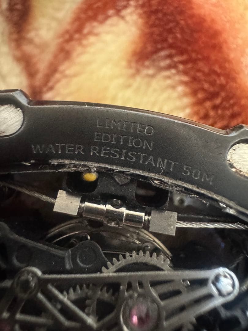 リシャール・ミル 自動巻き時計 スケルトン