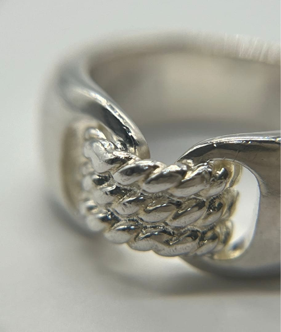 エルメス HERMES シュロワ リング 表記サイズ50 10号 ヴィンテージ