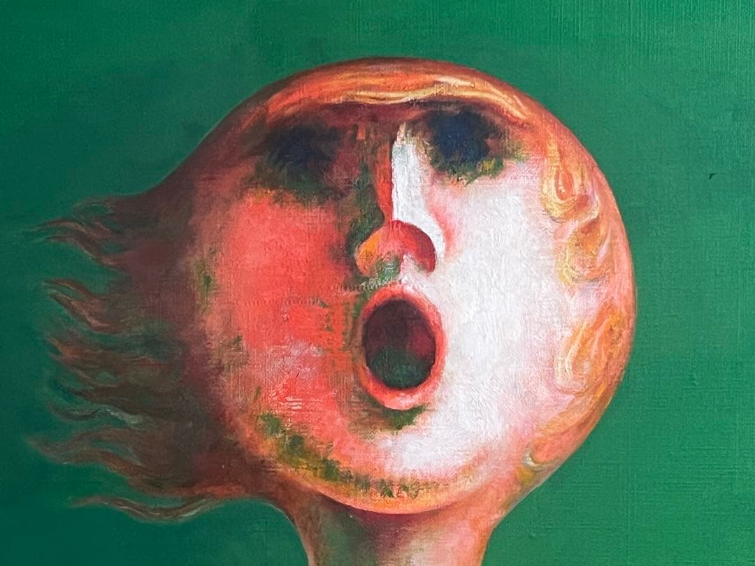 前田舜敏 油彩 10号