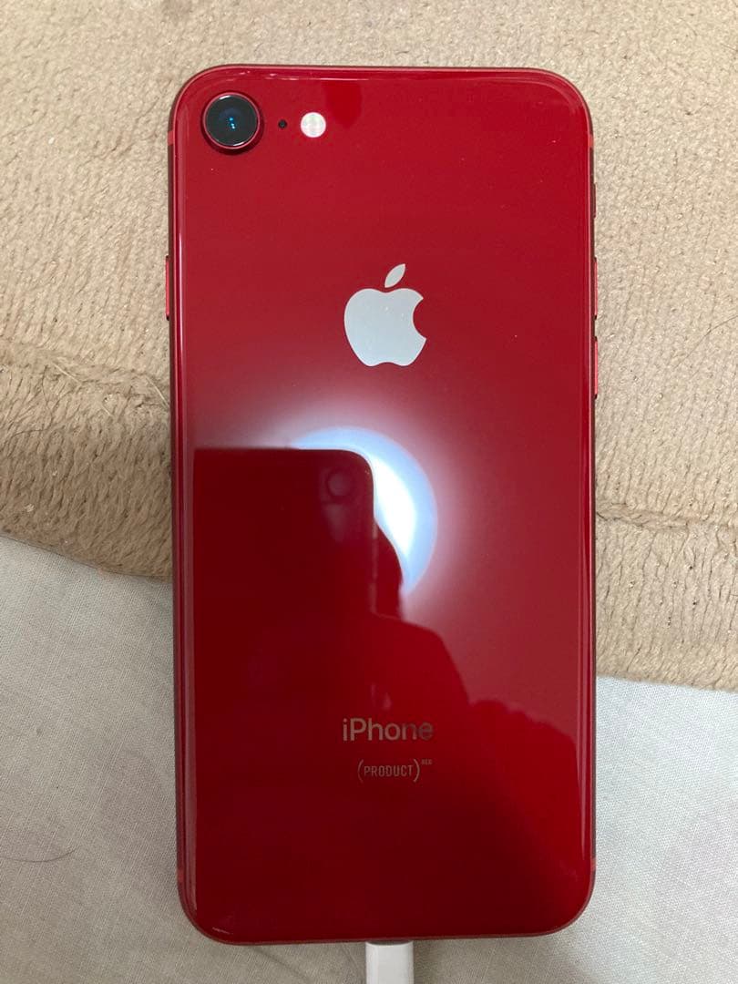 iPhone8 64GB PRODUCT RED SIMロック解除済み iPhone8 64GB PRODUCT