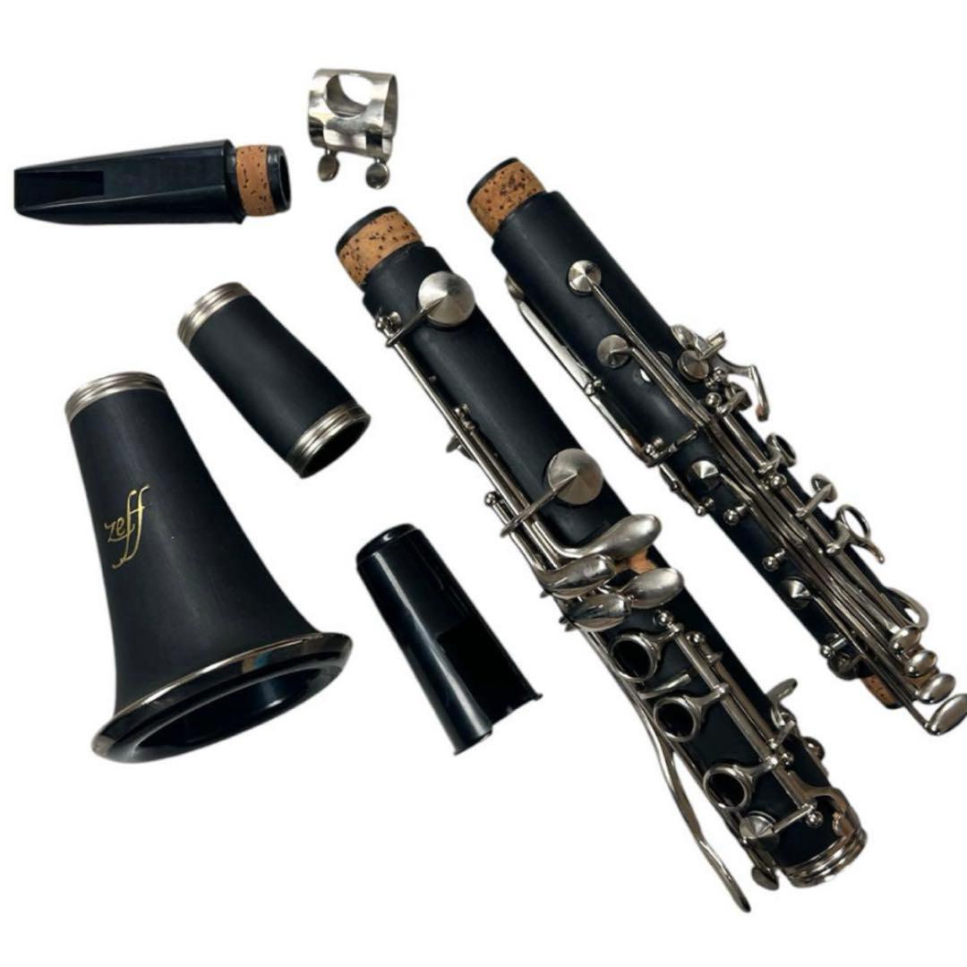 Zeff B♭ クラリネット 本体 ケース付き 初心者向け