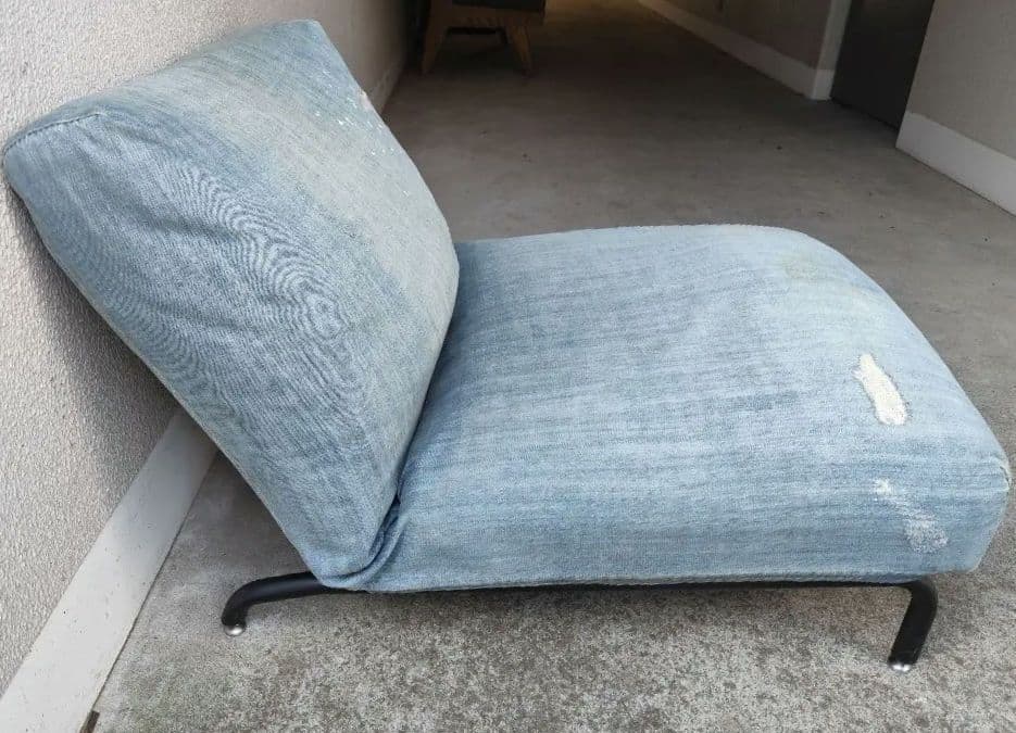 送料込み】ジャーナルスタンダードロデチェア 1Pデニム ソファ【定価7