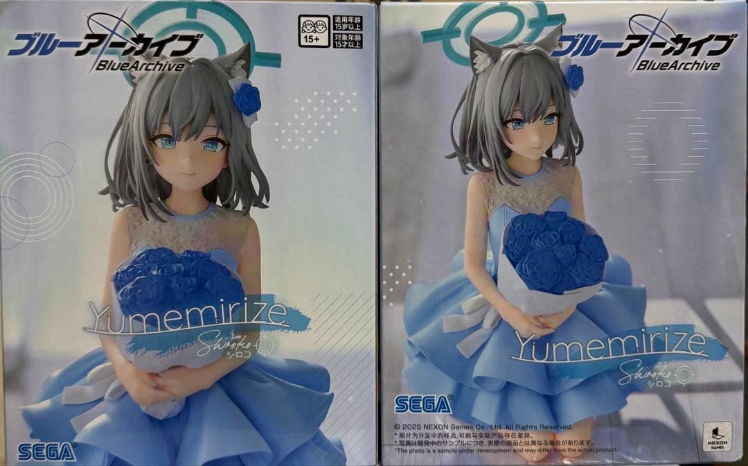 未開封】ブルーアーカイブ Yumemirize シロコ フィギュア 2点セット