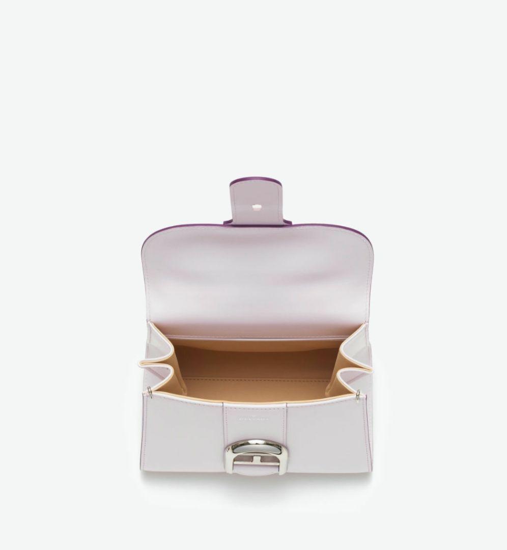 デルヴォー delvaux ブリヨン ミニ シルクラベンダー