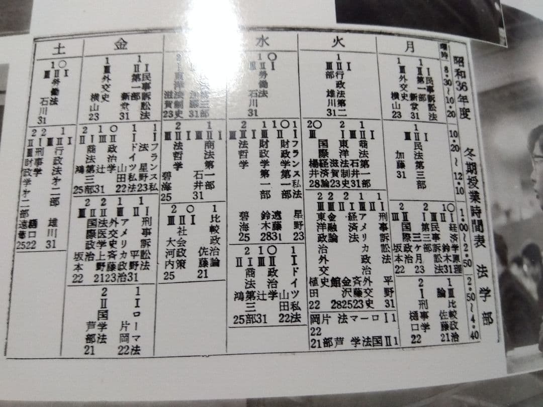 ♪卒業記念 東京大學法學部 昭和三十七年三月 - メルカリ