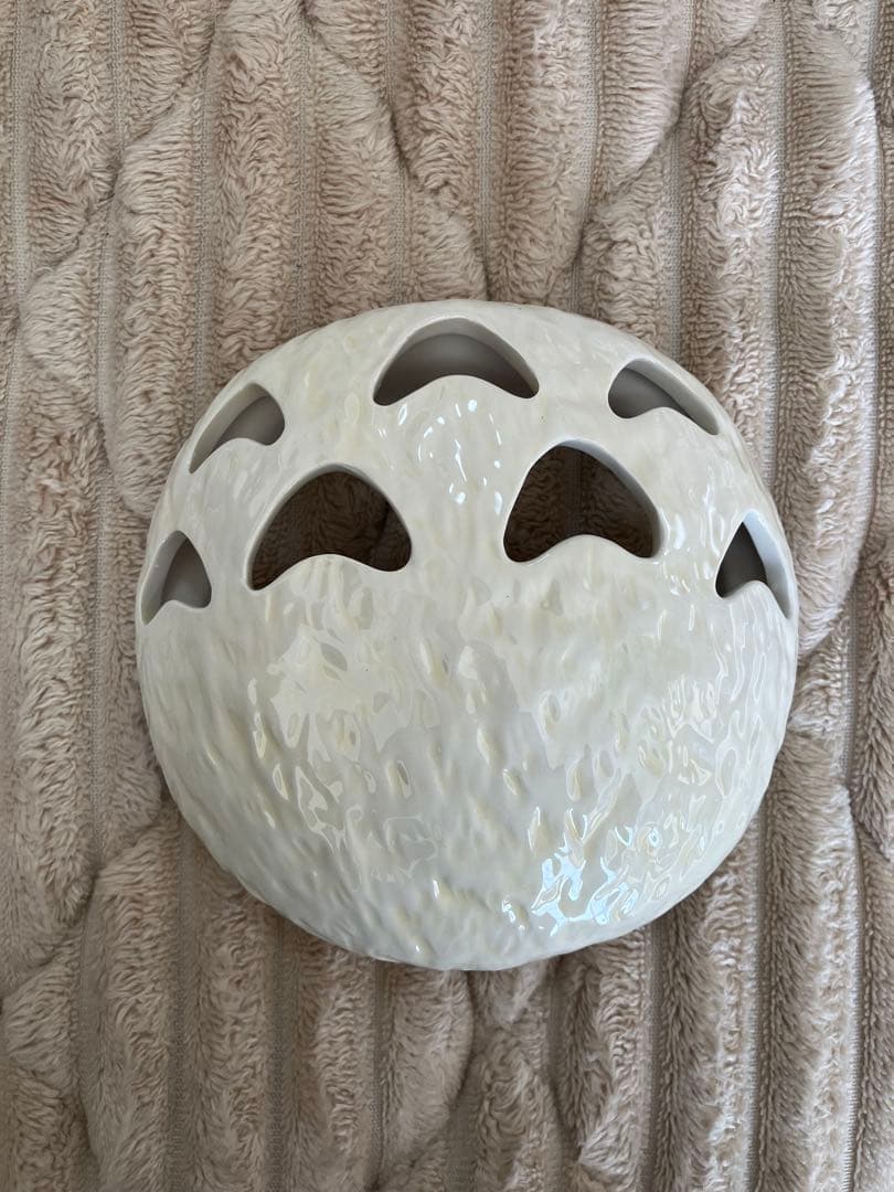 おひるねトトロ 陶器製置物 蚊取り線香入れ