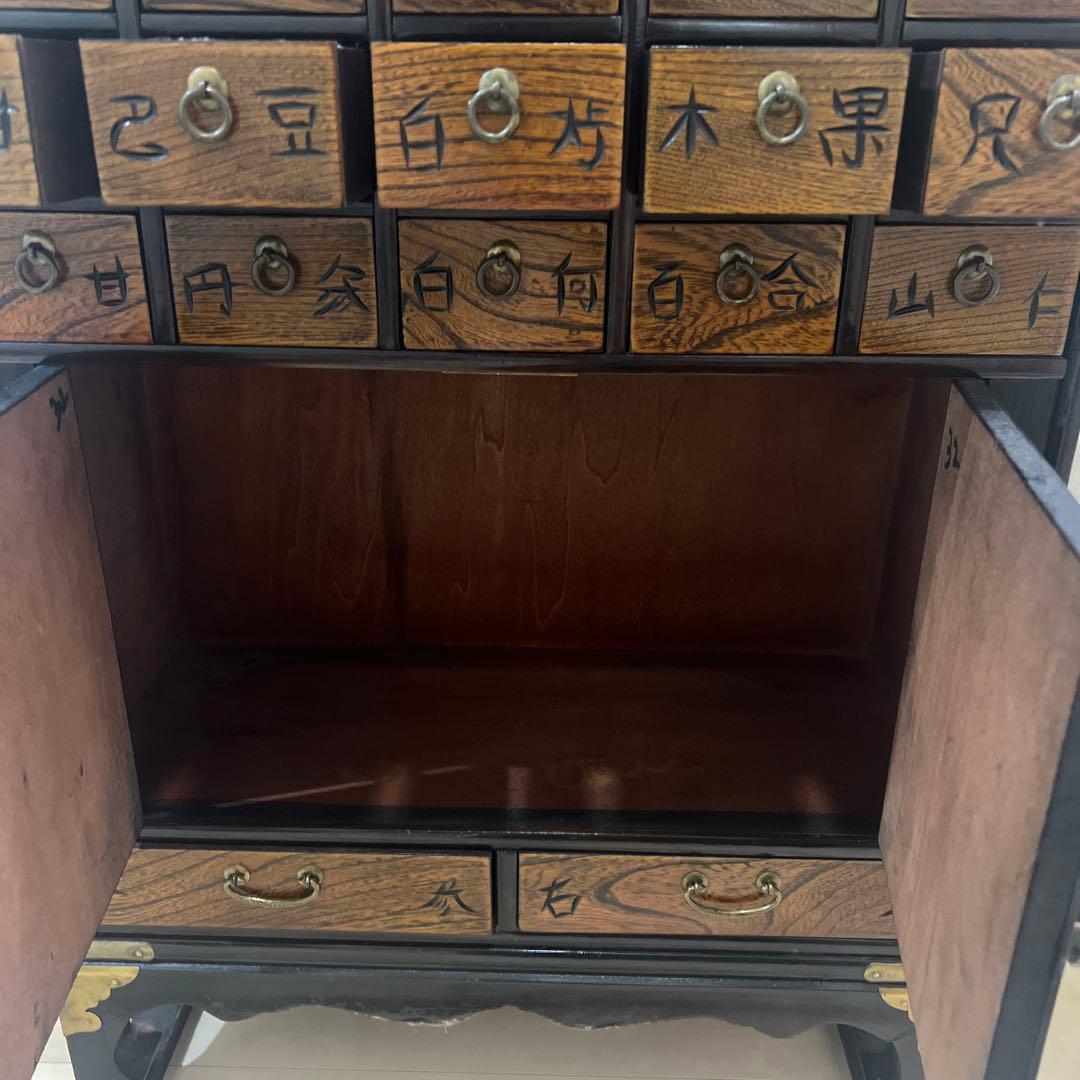 希少】李朝家具 薬箪笥（ヤクジャン）韓国アンティーク タンス