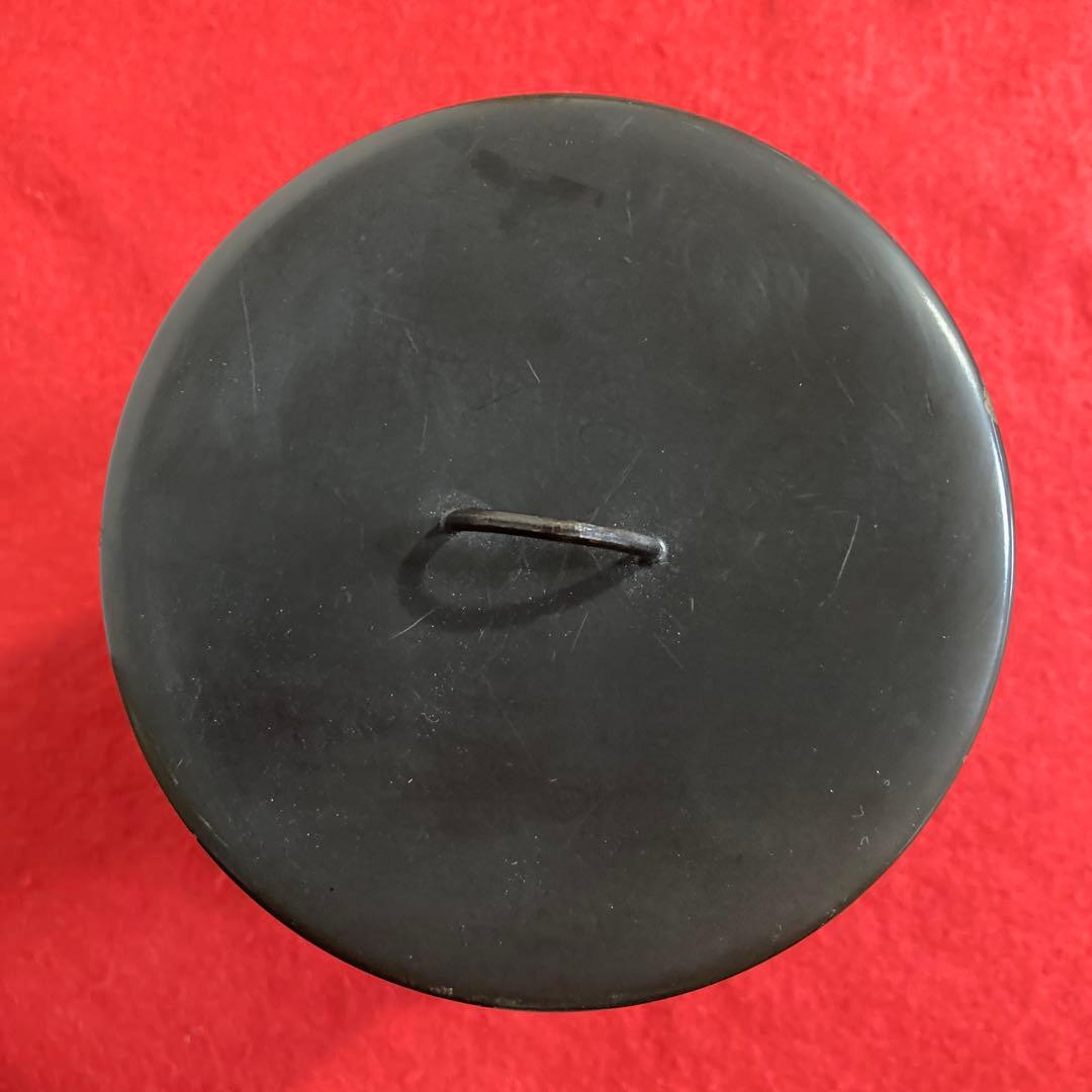 佐世保 平戸三川内焼 白磁鯉図水指（漆塗り蓋付き）