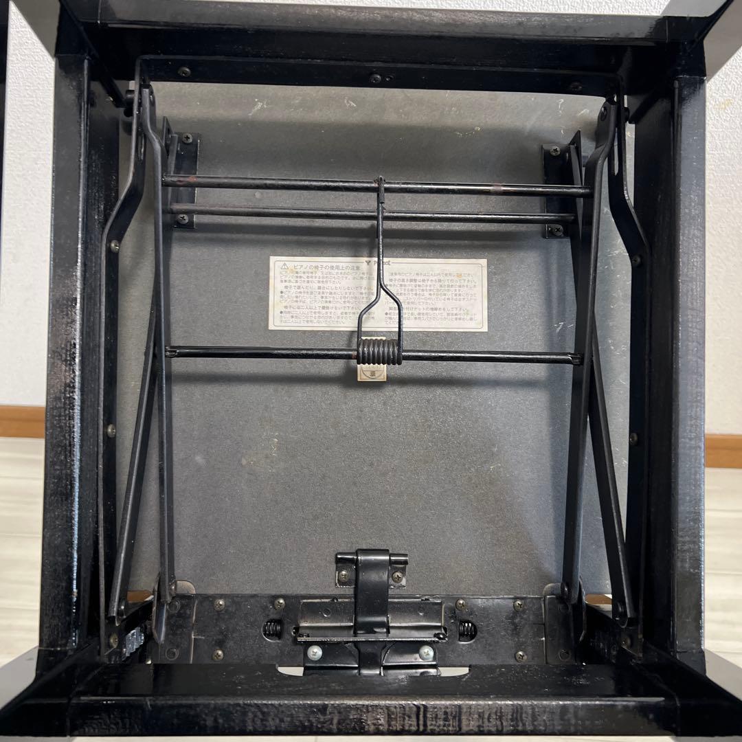 中古極美品】吉澤（Peacock）背付ピアノ椅子(全国送料込み)トムソン椅子