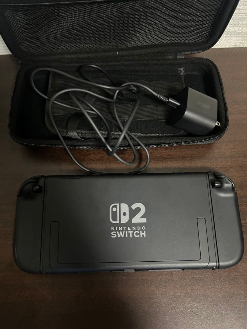 Nintendo Switch 2本体 充電器 ケース付き