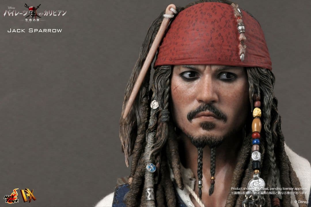 限定生産新品HOTTOYSジャックスパロウDX06生命の泉スペシャルエディション