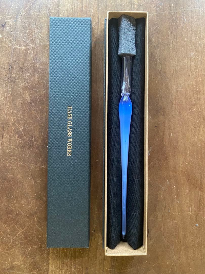 週末値下げ✳︎✳︎HASE硝子工房 ガラスペン しずく