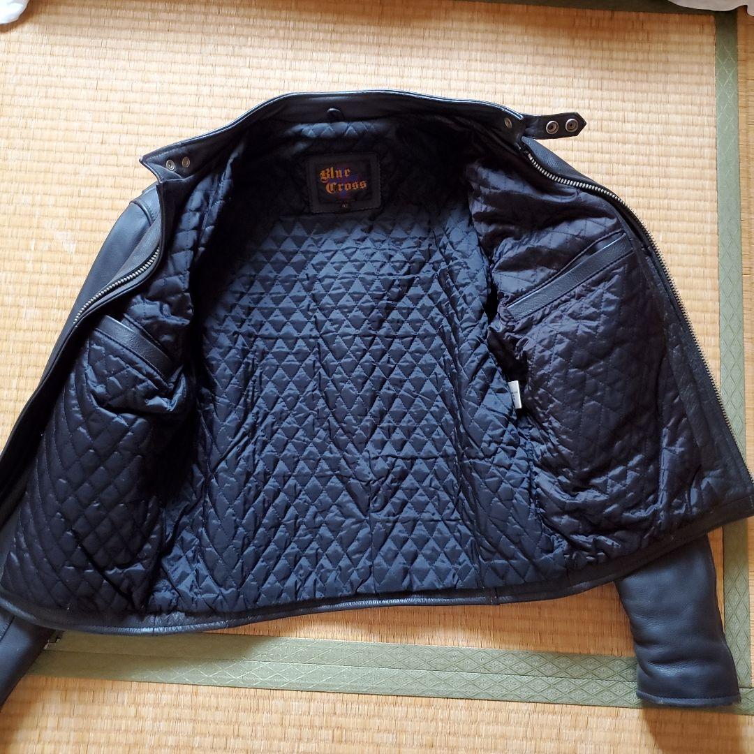 BLUE CROSSレザージャケット シングルライダース