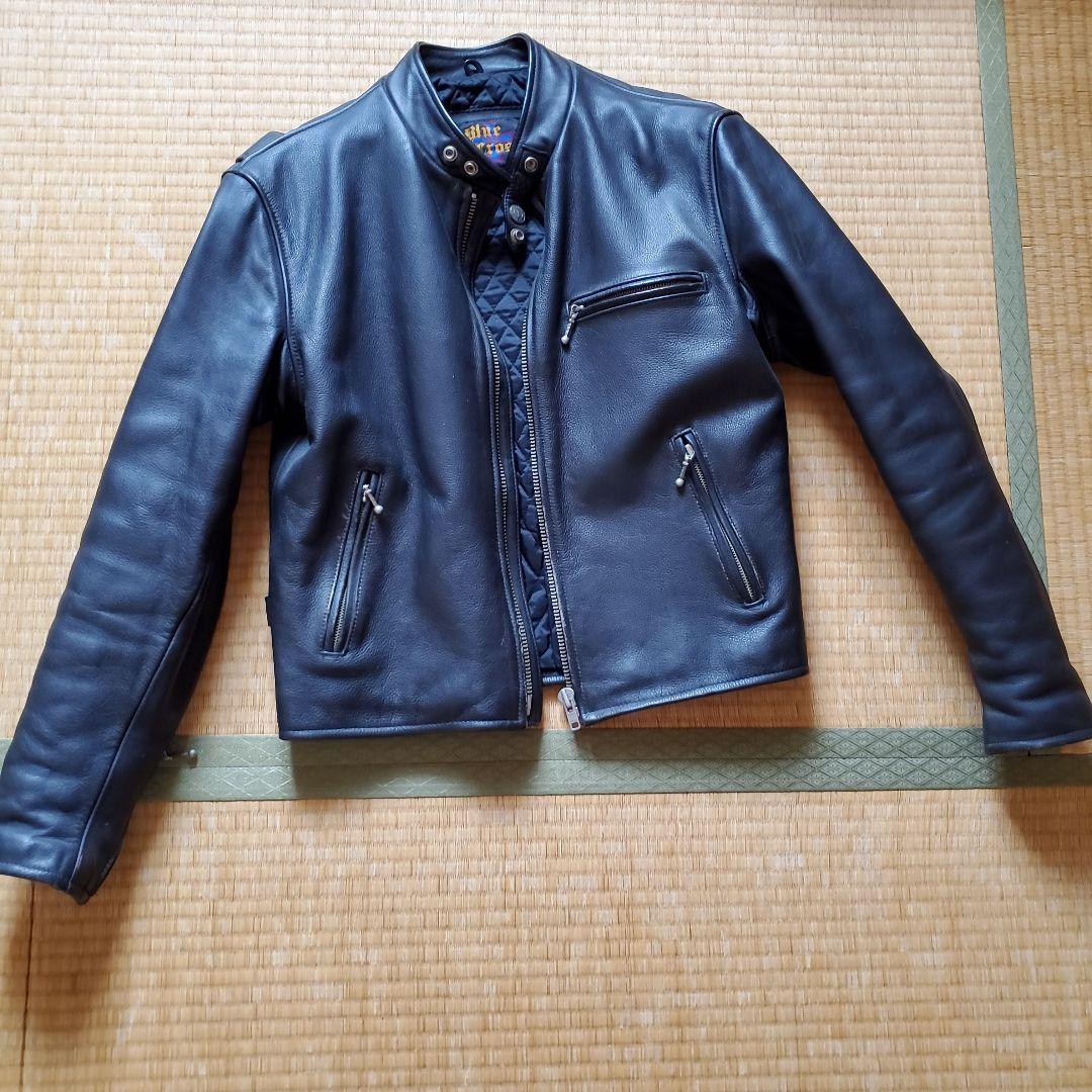 BLUE CROSSレザージャケット シングルライダース