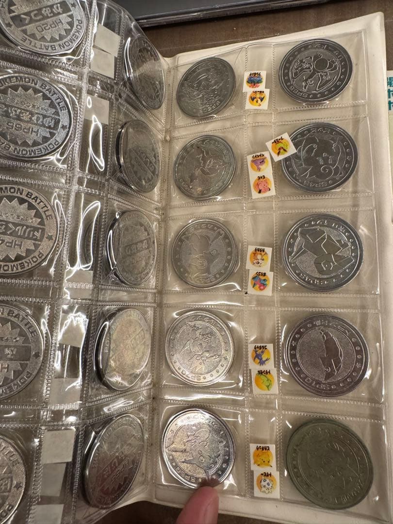 当時モノ開いてバトル！ポケモン メタル ポケットフォルダー 40枚