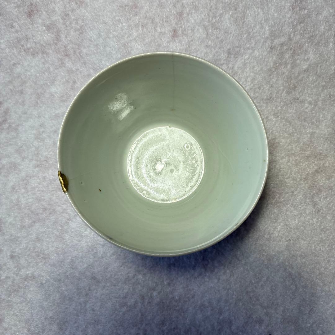 古伊万里 蒟蒻印判 桐 蕎麦猪口