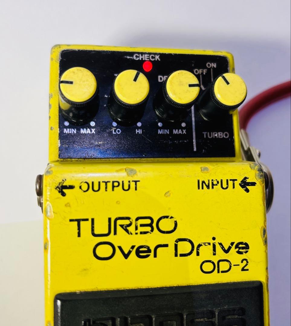 BOSS OD-2 Turbo OverDrive 動作品 パーツ交換あり