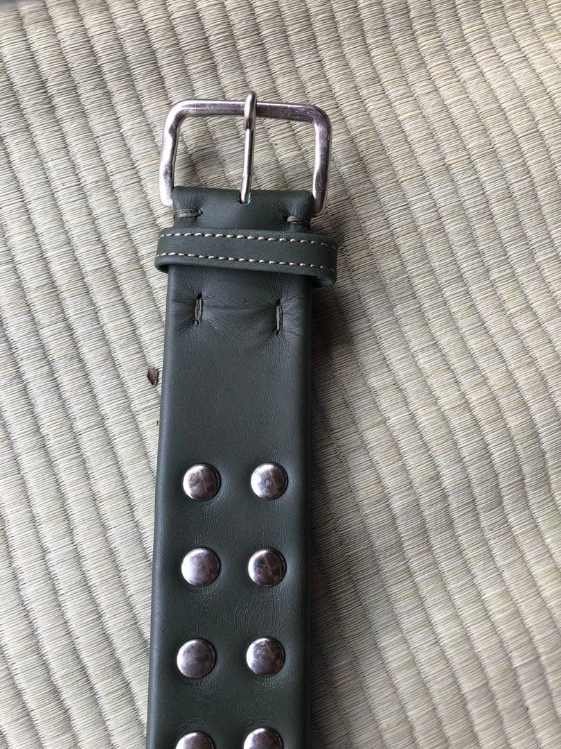 本革製スタッズ付 犬用首輪 渋い首輪 47本セット 犬用首輪