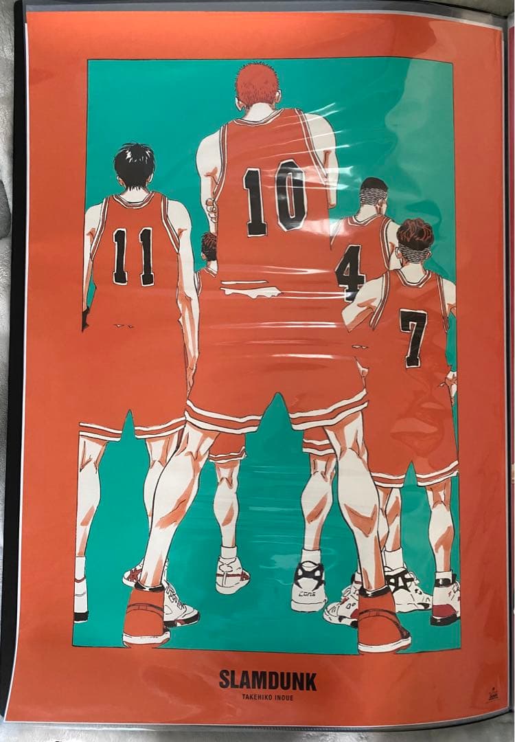 【激レア】スラムダンク　SLAMDUNK ポスター　ジャンプ展　Bタイプ 激レア】スラムダンク SLAMDUNK ポスター ジャンプ展 Bタイプ 検)セル