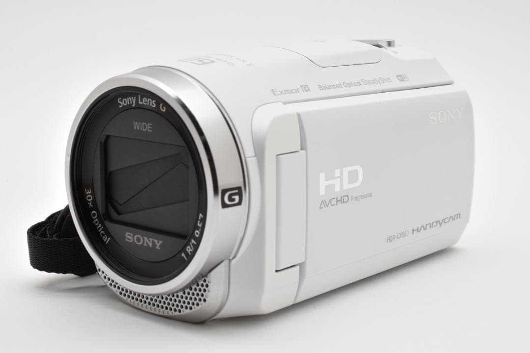 【美品】SONY HDR-CX680 ビデオカメラ【元箱付き・付属品多数】