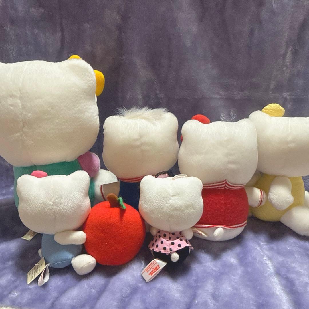 極希少】Sanrio ぬいぐるみまとめ売り キティ ばつ丸くん ブランコ 極