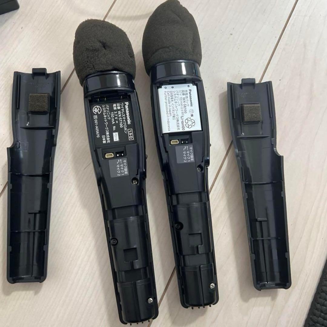 Panasonic ワイヤレスマイクベースステーションWX-ST100/300